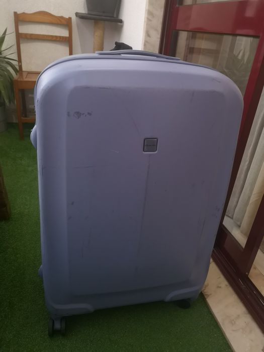 Mala de viagem rígida Emidio Tucci grande 78 cm com 4 rodas