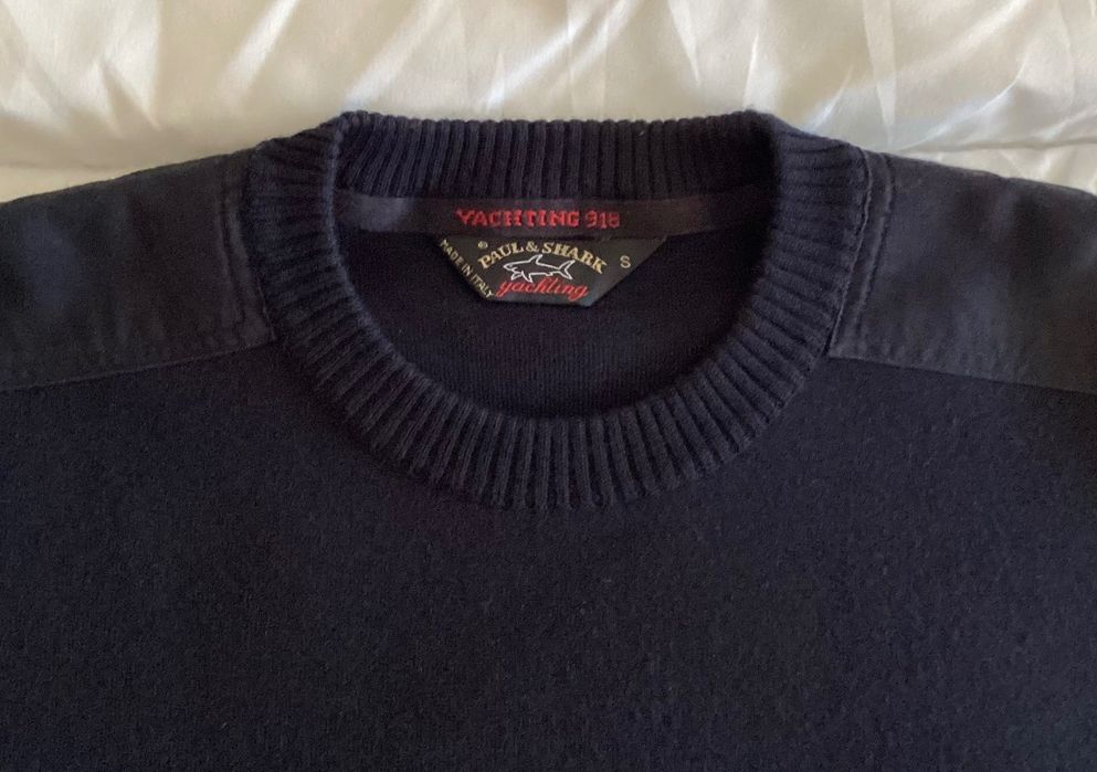 Camisola de malha azul Paul & Shark - Original