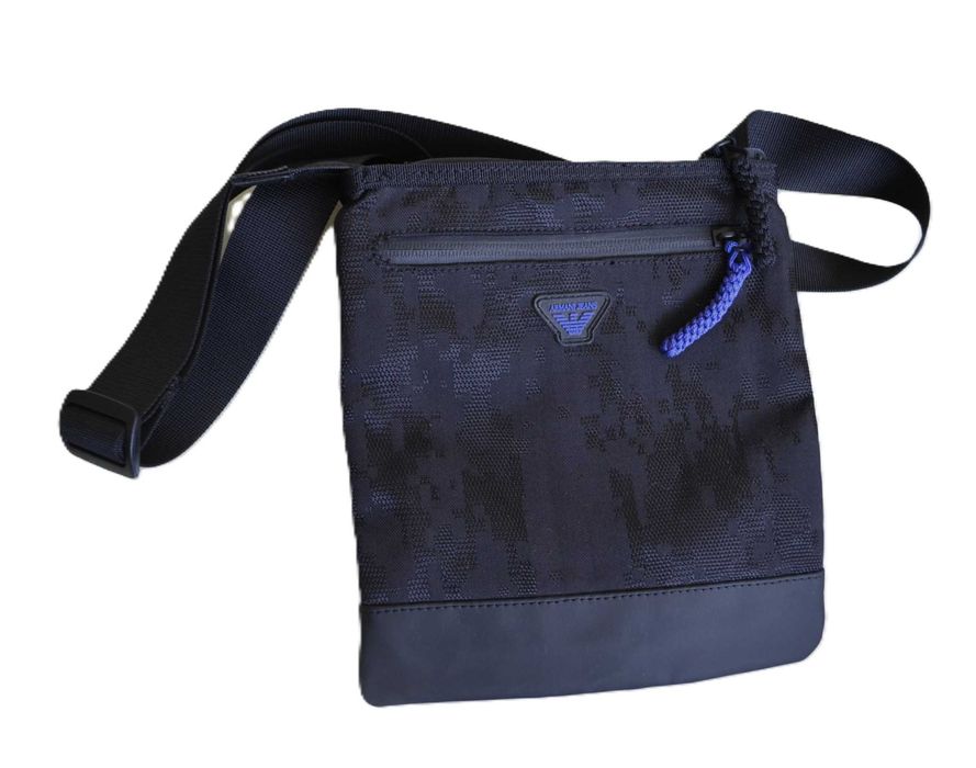 Armani Jeans czarna saszetka męska