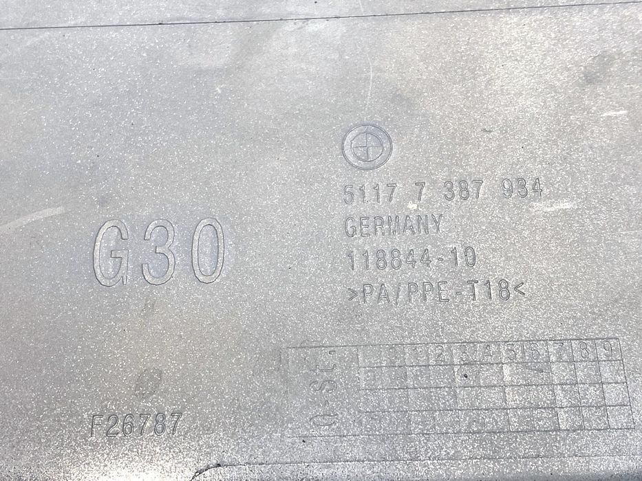 KLAPKA WLEWU PALIWA BMW G30 7387934 Sedan/Limuzyna