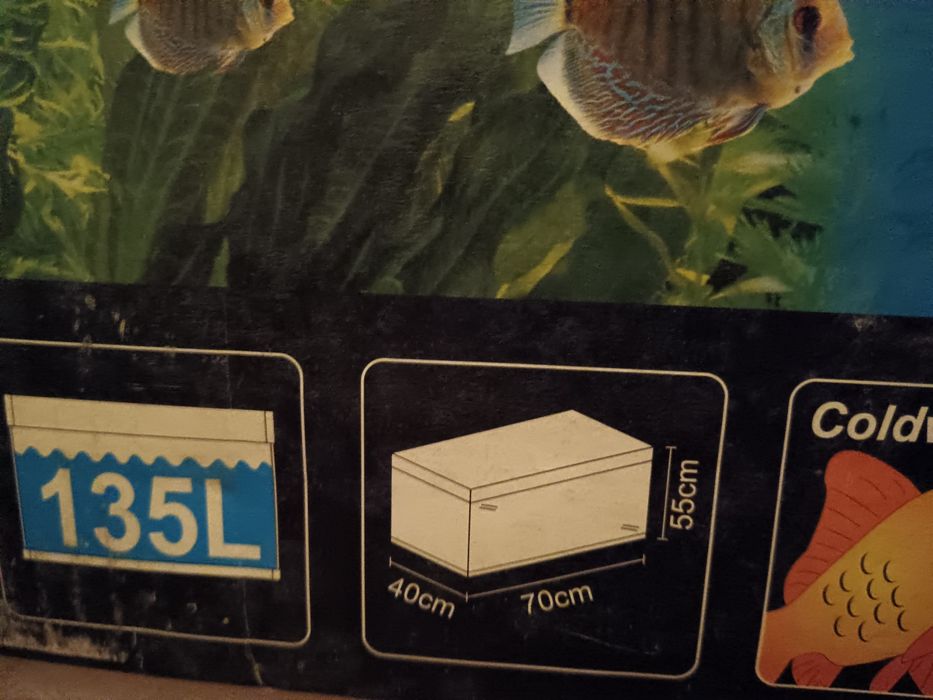 Aquário 135litros novo