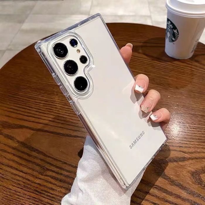Чехол прозрачный для Самсунг S24+/S26/S25 Ultra, Силіконовий чохол Samsung