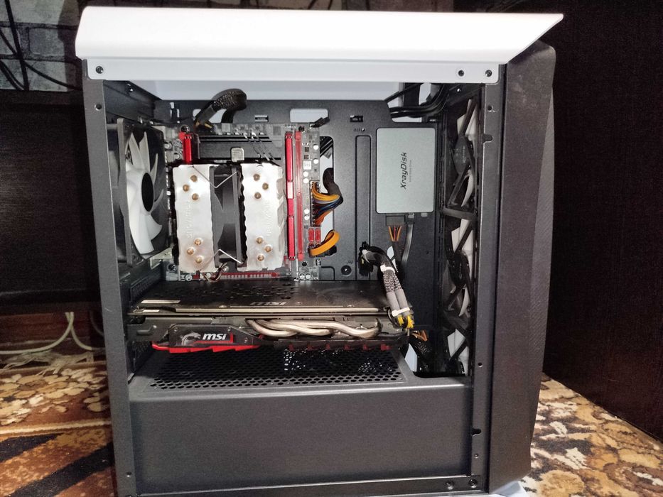 Компютер зібраний Mashinist X99 Xenon2620 DDR4 16Гб msi RX580 32 БП600