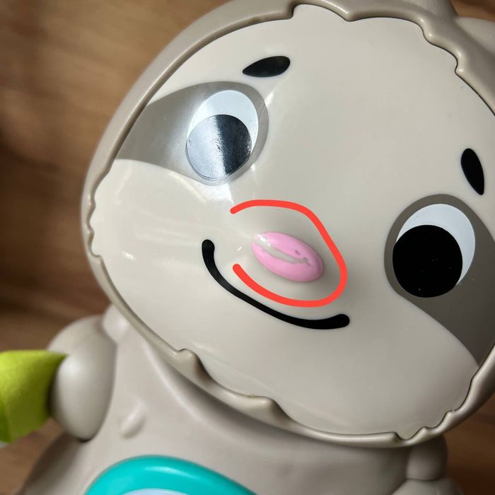 Leniwiec j.niemiecki Fisher price