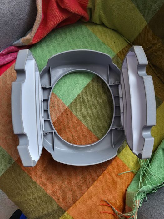 Potette Plus, Nocnik turystyczny Nakładka na WC 2w1, Szary