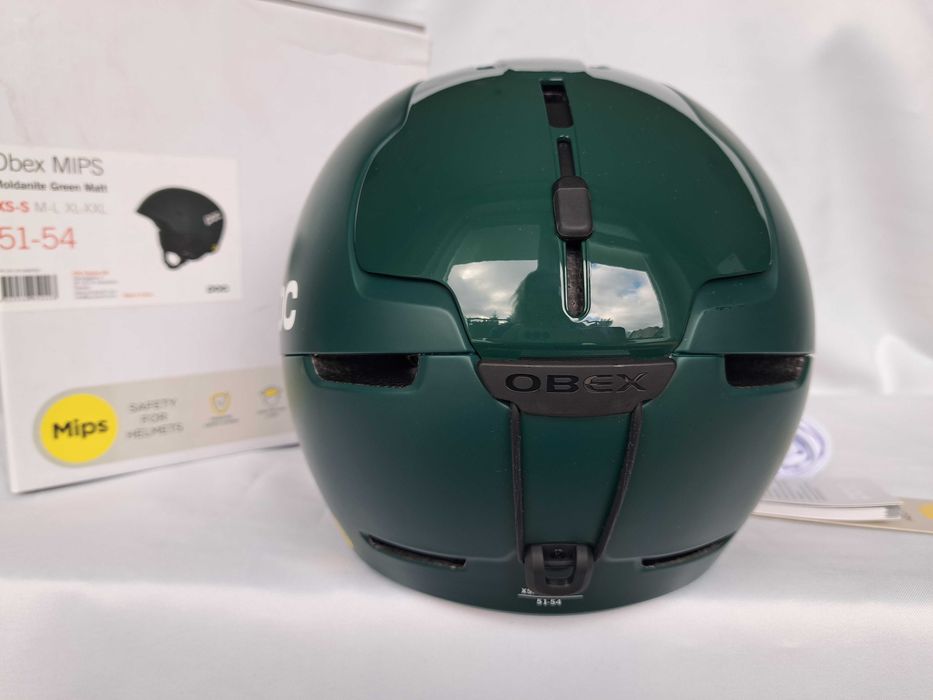 Kask narciarski POC Obex Mips Moldanite Green Matt XS/S 51-54cm