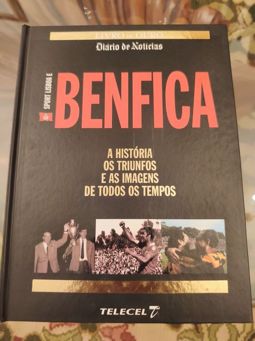 Livro capa dura Benfica
