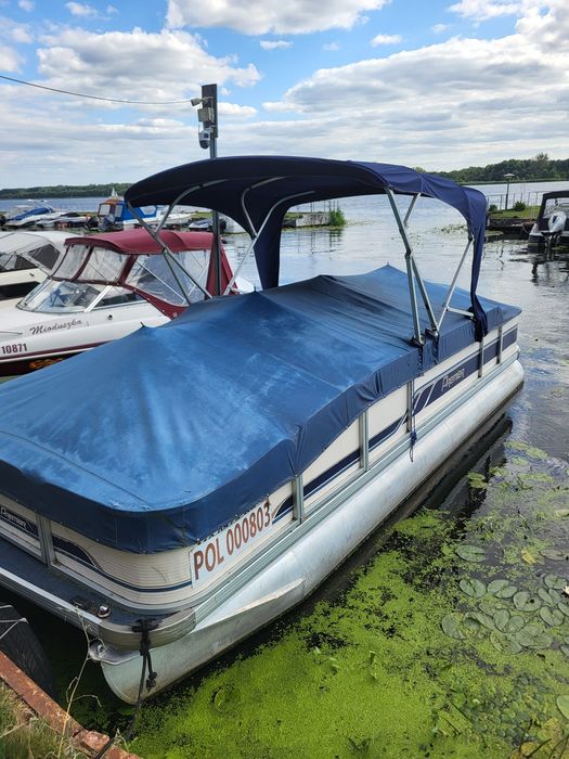 Katamaran Premier + Yamaha 50KM - platforma pływająca łódź motorowa  hauseboat motorówka