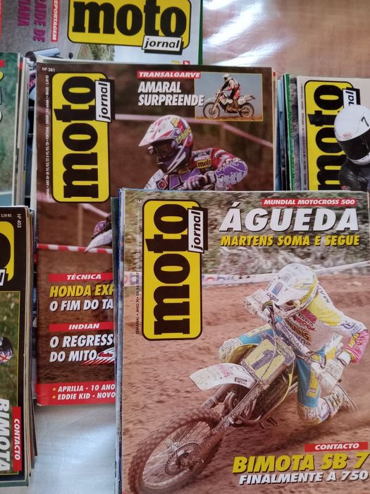 Mega Lote Revistas Moto Jornal
