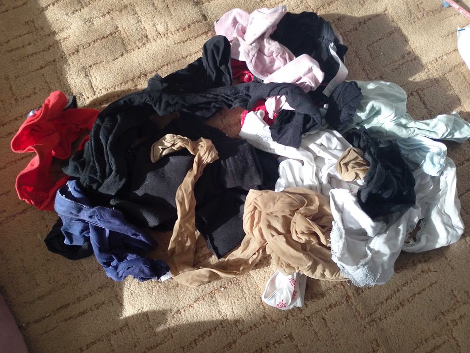 Zestaw bielizny używanej damskiej