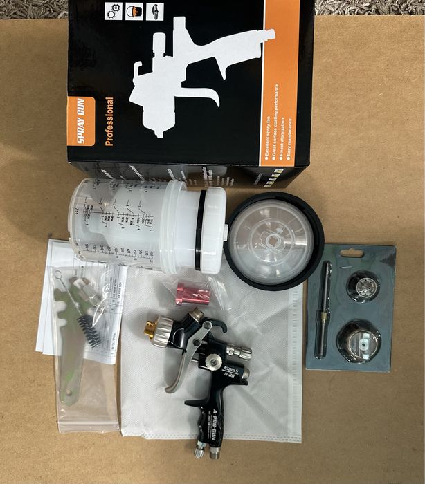 Краскопульт Ntools 4000B,N-30,CV1,Дюза 1.3 1.7 PPS пуливизатор