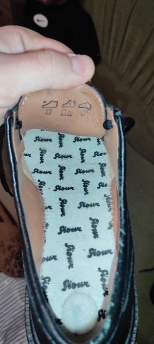 Чоловічі кожані туфлі