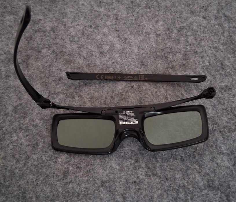 Okulary 3D SONY TDG-BT400A TDG BT400A uszkodzone