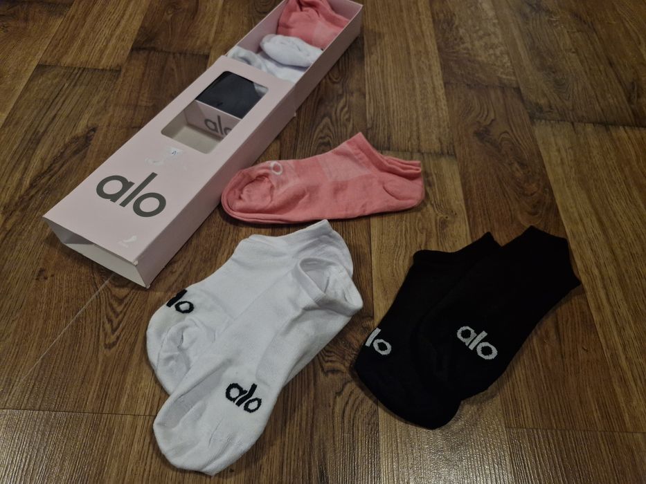 Nowe skarpety damskie alo 6szt 3kolory 36 39 bawełna zapachowe prezent