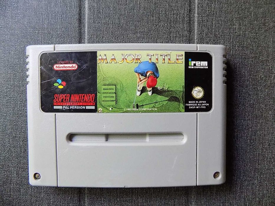 Major Title - gra GOLF na Super Nintendo Entertainment System (SNES)=)
