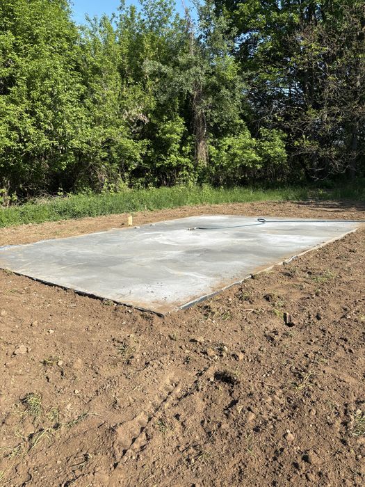 Plyta pod garaz , fundamentowa , szamba , minikoparka