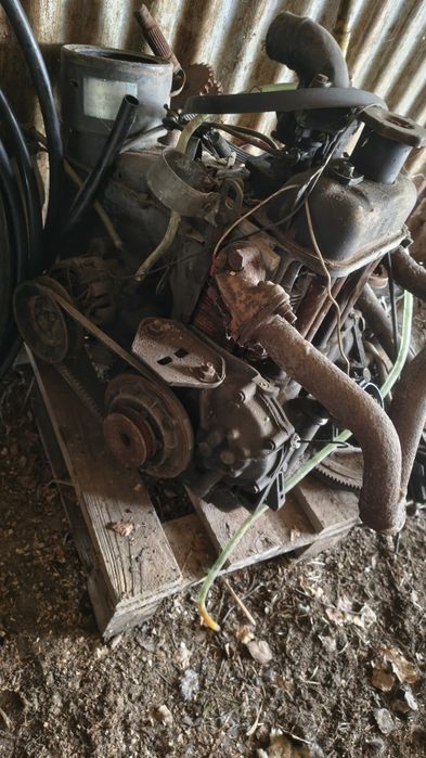 Silnik 126p do sama napęd Wał