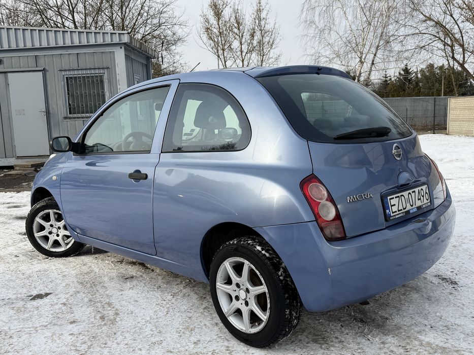 Nissan micra 1.2 ŚLICZNA bez rdzy DO JAZDY kosa OC ROK PT ROK