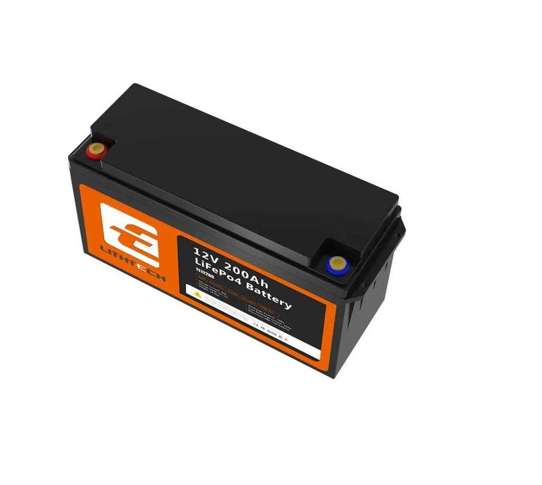 Lifepo4 акумулятори lithtech 12-200 А-Г.Eve комірки. Bluetooth.