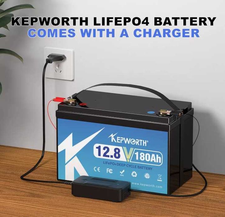 Bateria litio LifePO4 12AH a 280AH 12V/24V/48V BMS, Bluetooth, Solar