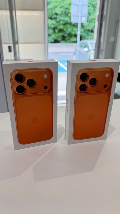 Telefon iPhone 17 Pro 256GB Nowy Leszno Dworcowa Gwarancja Cosmic Orange