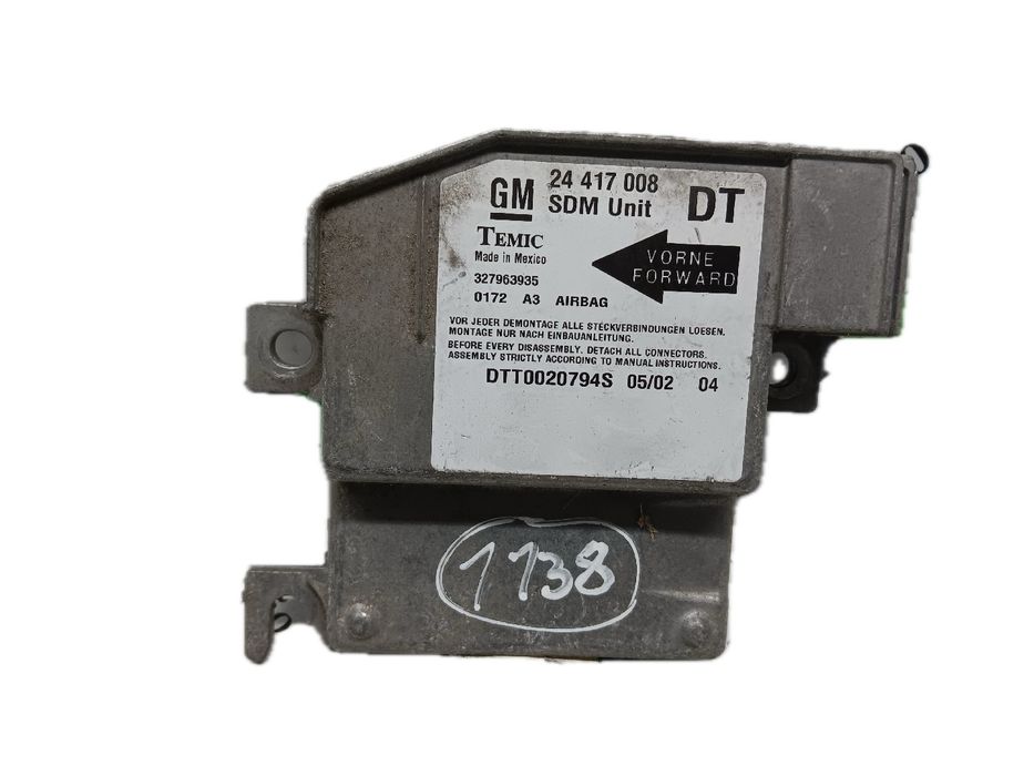 Centralina airbag OPEL Corsa C