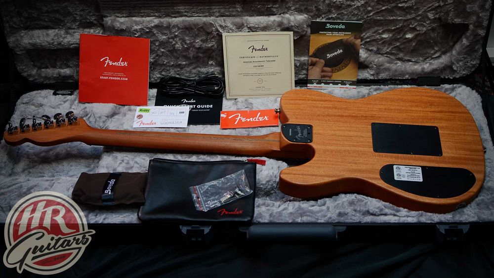 Fender American Acoustasonic Telecaster, USA, 2021 rok, elektroakustyk