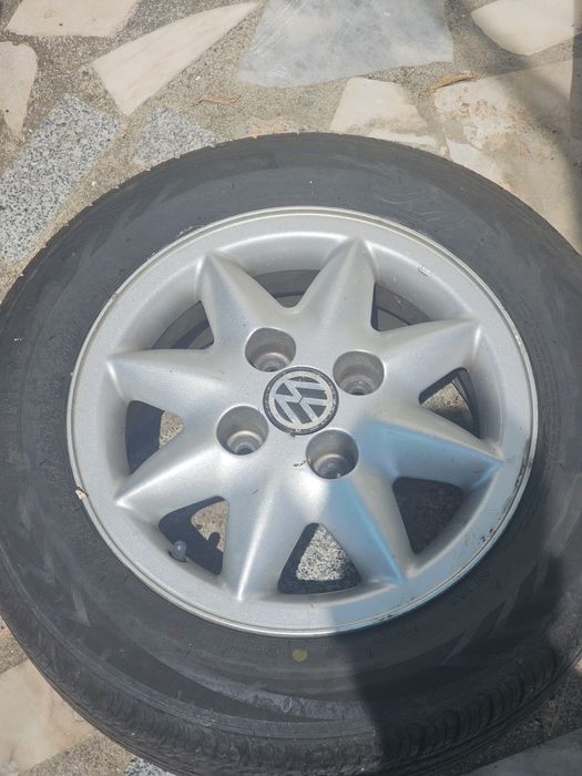 Jantes vw R13 com pneus