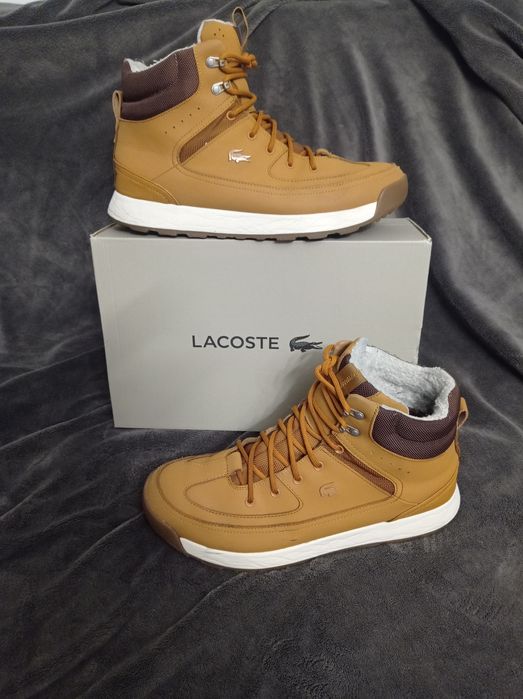 Buty Lacoste rozmiar 46 zimowe wodoodporne trapery trepy trekkingowe