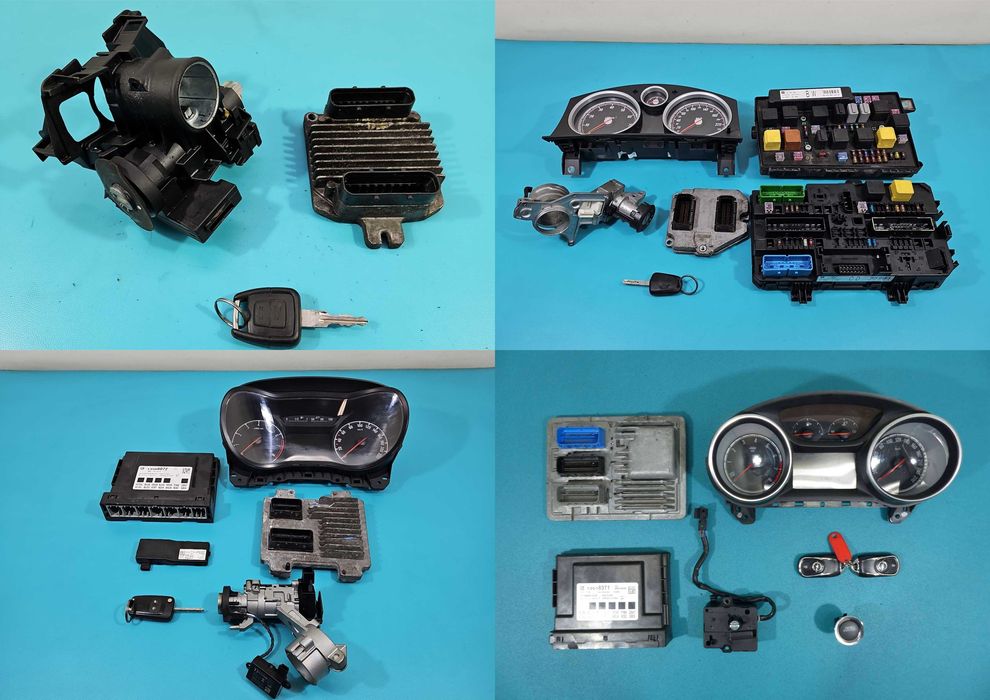 ЕБУ ECU блок керування Opel Agila Astra F G H J K Combo Corsa Insignia