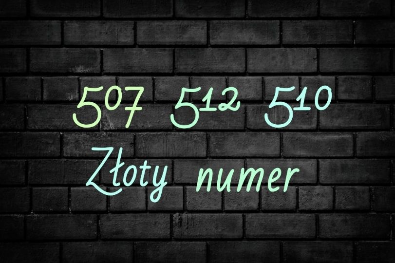 Złoty numer telefonu