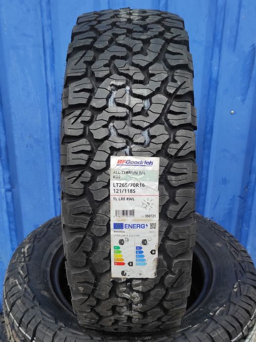 265/70R16 BF Goodrich All Terrain T/A KO2 4X4 (Під замовлення!): 240 ...