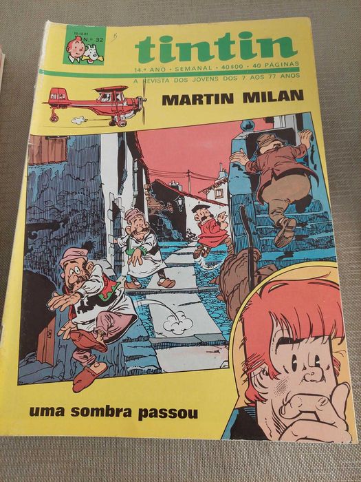 Revista Tintin – 14º Ano (lote grande, 44 números)