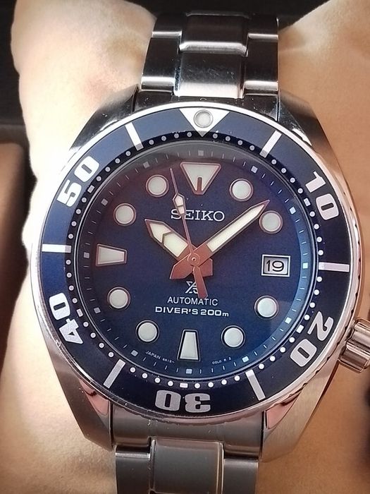 *NOVO* Seiko SUMO JDM 2° geração "Blumo" sbsc033 (44 mm)