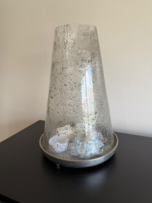 Castiçal / Suporte de Vela Decorativo em Vidro