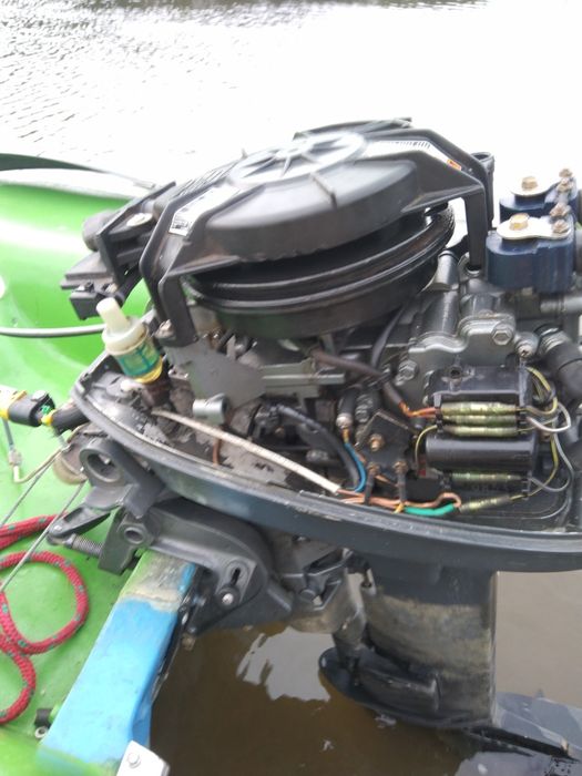 Lódka wędkarska 3.30 m +silnik 9.9 KM dwusuw stopa S