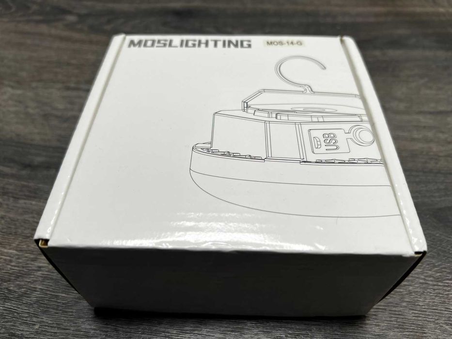 Ліхтар лампа повербанк MOS-14 9900mah 30W (дім, кемпінг, блекаут)