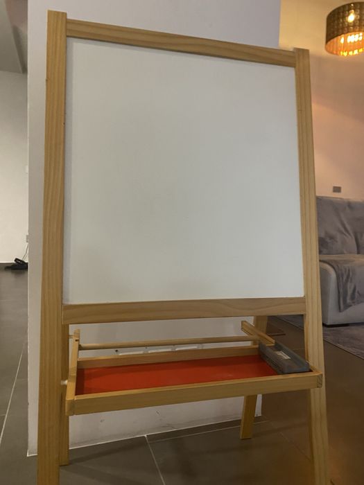 Quadro de giz e marcador