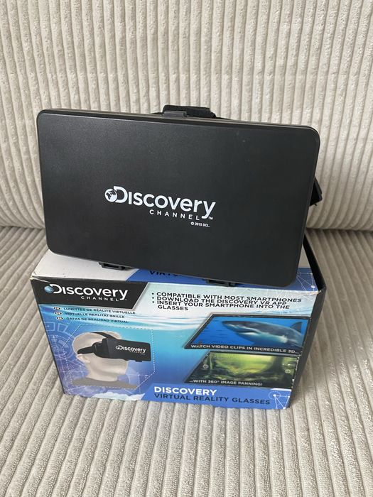 okulary wirtualnej rzeczywistości Discovery Channel