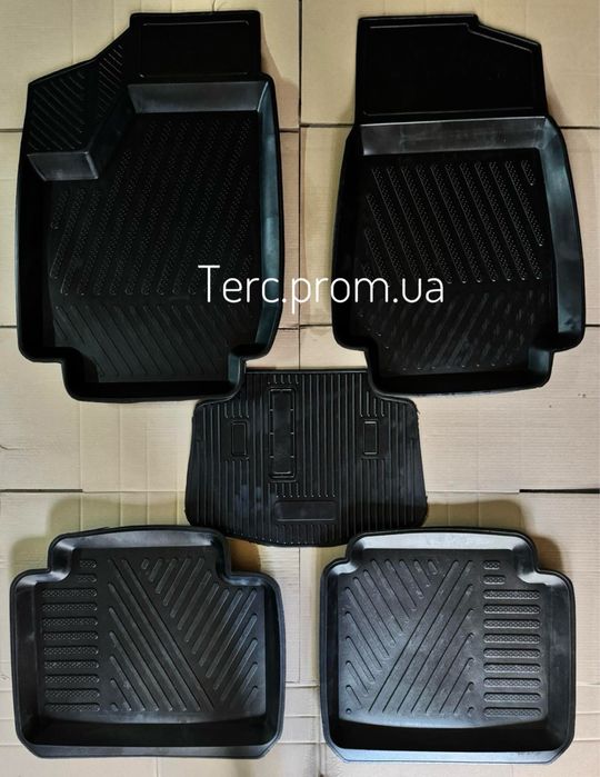 Коврики резиновые с бортом Ваз 2121 21213 Нива Кедр Урбан. Нива Тайга