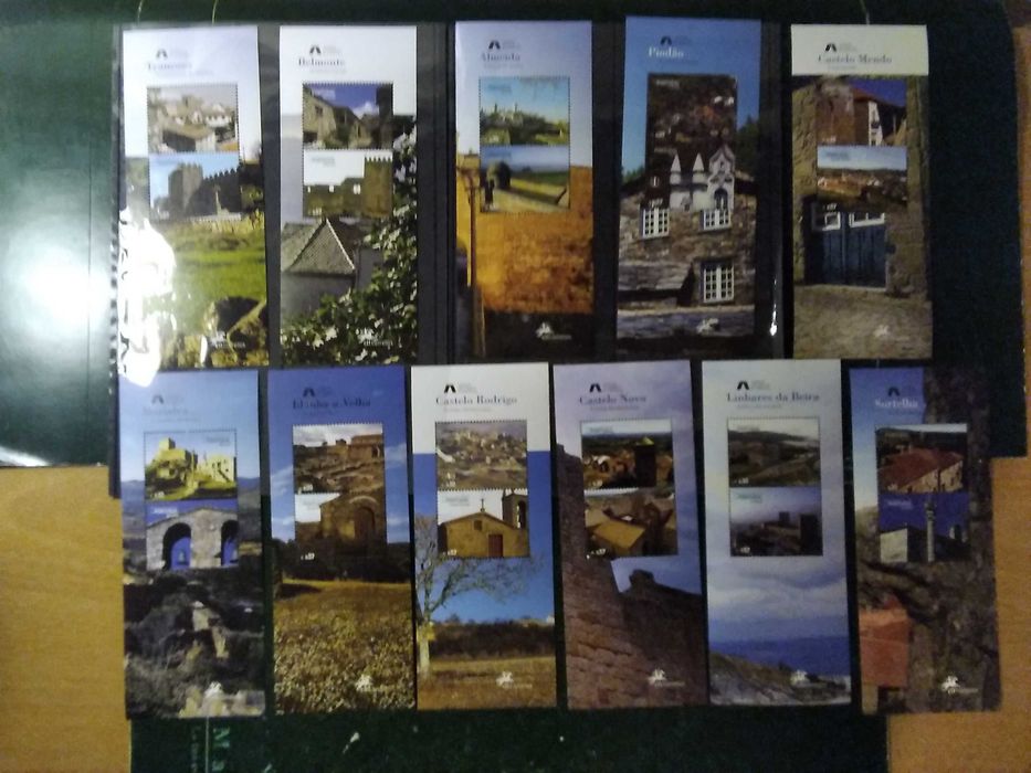 2005 Série Completa De Blocos De Aldeias Históricas De Portugal MNH