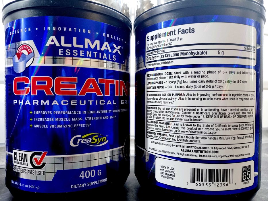 Allmax, Creatine (400г) креатин миногидрат, креатин моногідрат CreaSyn