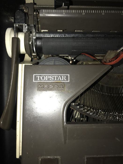 Máquina de Escrever Antigas TOPSTAR