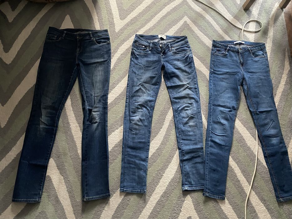 Джинсы леггегсы скинни skinny s-m zara h&m ltb