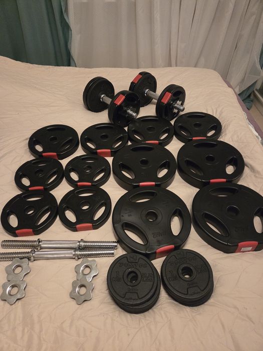 Zestaw ciężarków do ćwiczeń