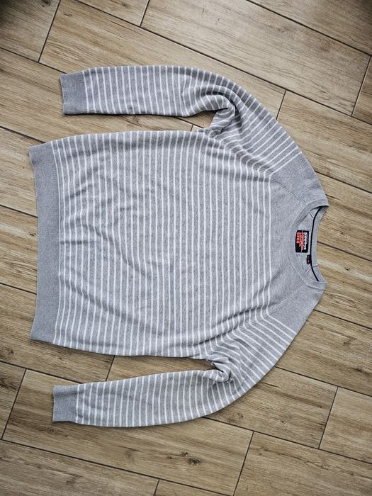 NOWY sweter SUPERDRY Japan Orange Label meski r. 2XL XXL duzy