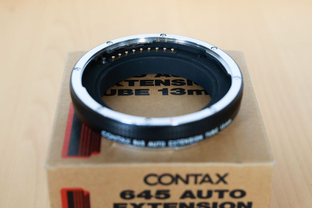 Contax 645 Tubo de Extensão 13mm + Contax 645 Tubo de Extensão 52mm