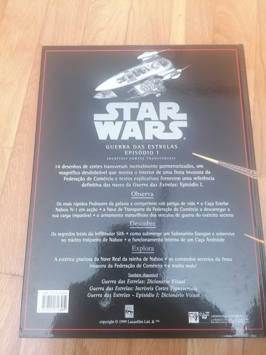 Livro "Star Wars: Episódio 1 - Incríveis cortes transversais"