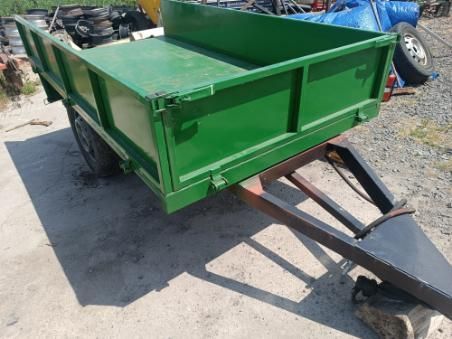 Przyczepa lekka z możliwością kiprowania