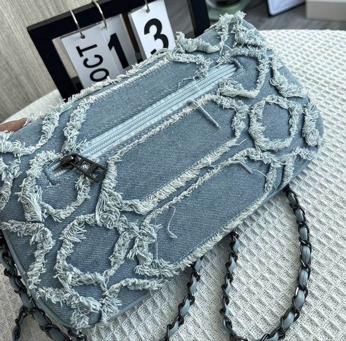 Джинсова сумка в стилі Zadig & Voltaire Rock / Денім